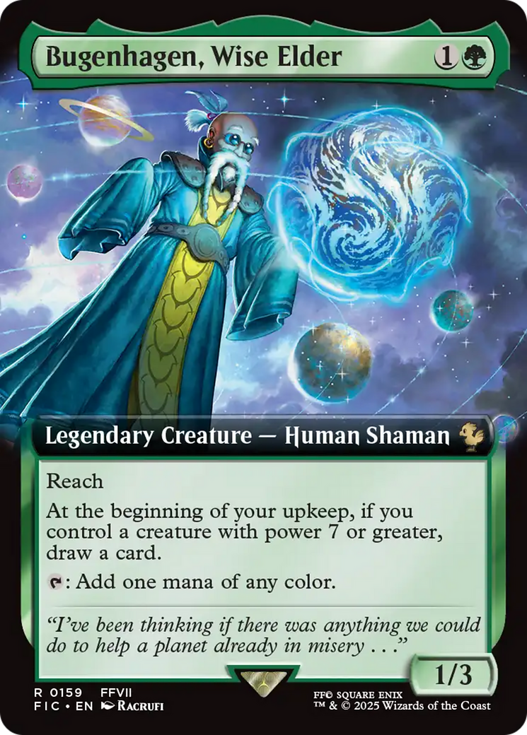 Bugenhagen, Wise Elder (Extended Art) [FINAL FANTASY Commander] | Dumpster Cat Games