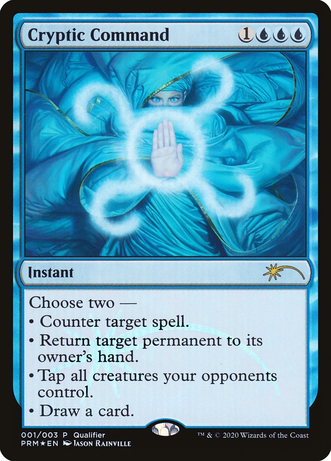 Cryptic Command (Qualifier) [Pro Tour Promos] | Dumpster Cat Games