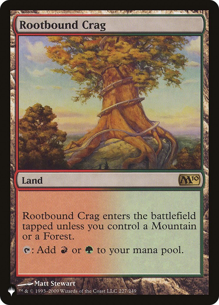 Rootbound Crag [The List] | Dumpster Cat Games