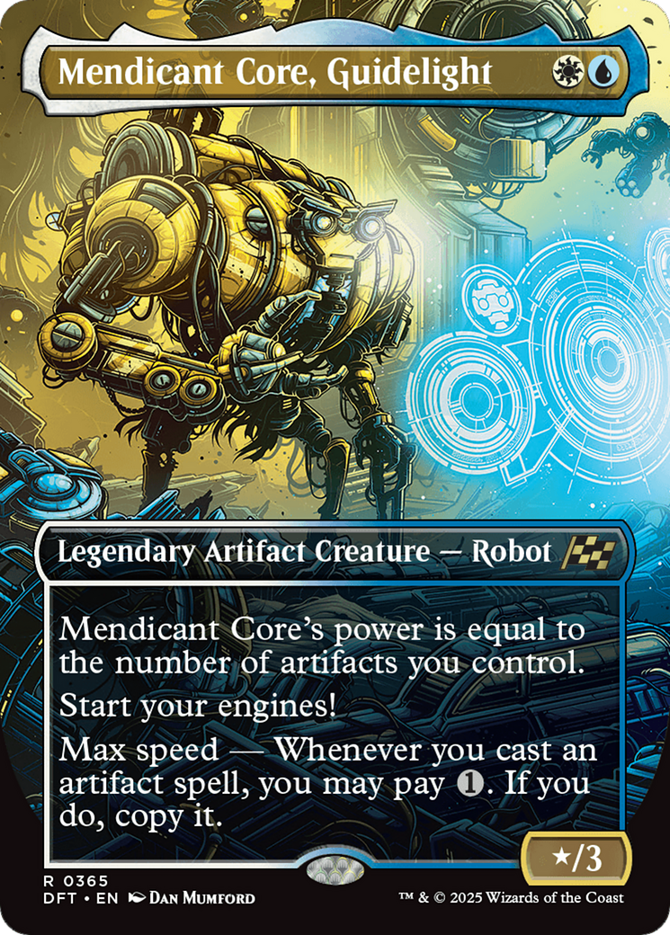 Mendicant Core, Guidelight (Borderless) [Aetherdrift] | Dumpster Cat Games