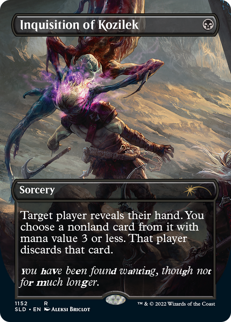Inquisition of Kozilek (Borderless) [Secret Lair Drop Series] | Dumpster Cat Games