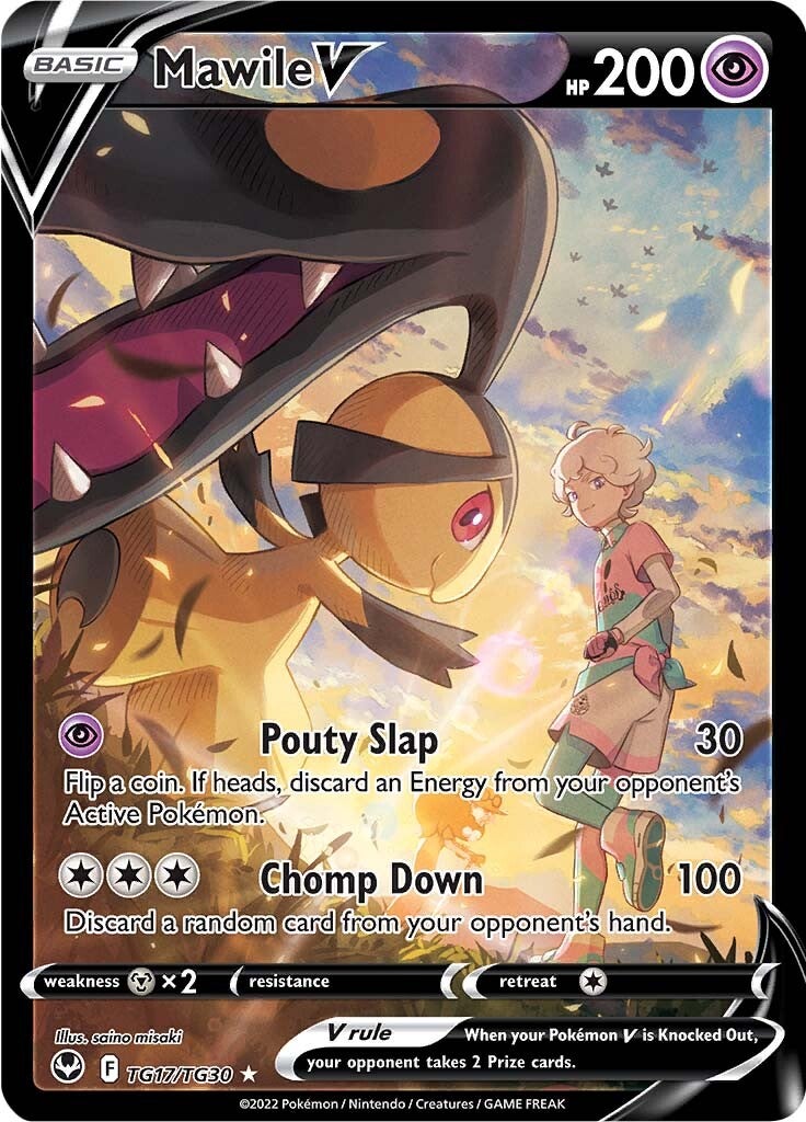 Mawile V (TG17/TG30) [Sword & Shield: Silver Tempest] | Dumpster Cat Games