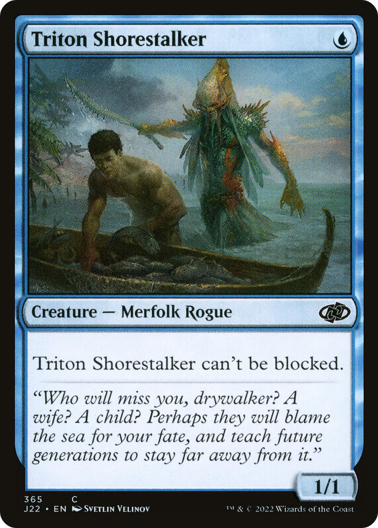 Triton Shorestalker [Jumpstart 2022] | Dumpster Cat Games