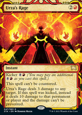 Urza's Rage (Foil Etched) [Strixhaven: Mystical Archive] | Dumpster Cat Games
