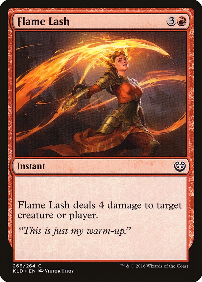 Flame Lash [Kaladesh] | Dumpster Cat Games