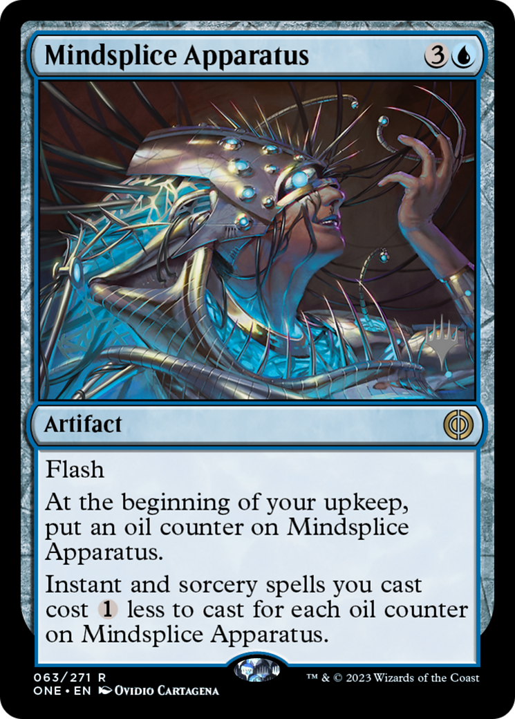 Mindsplice Apparatus (Promo Pack) [Phyrexia: All Will Be One Promos] | Dumpster Cat Games
