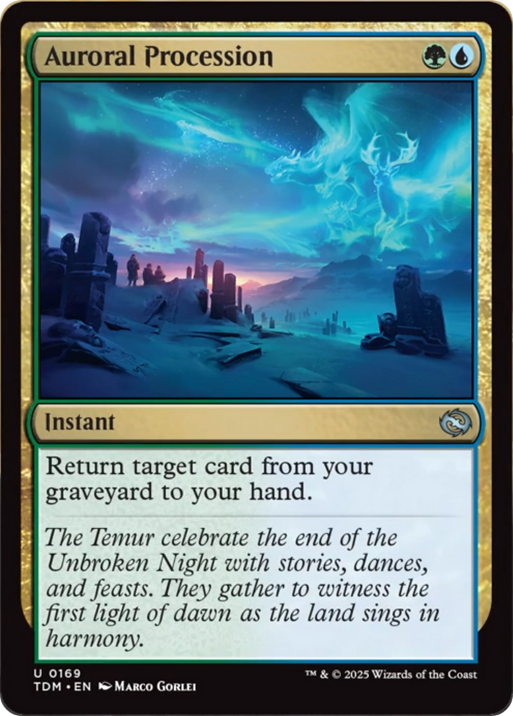 Auroral Procession [Tarkir: Dragonstorm] | Dumpster Cat Games