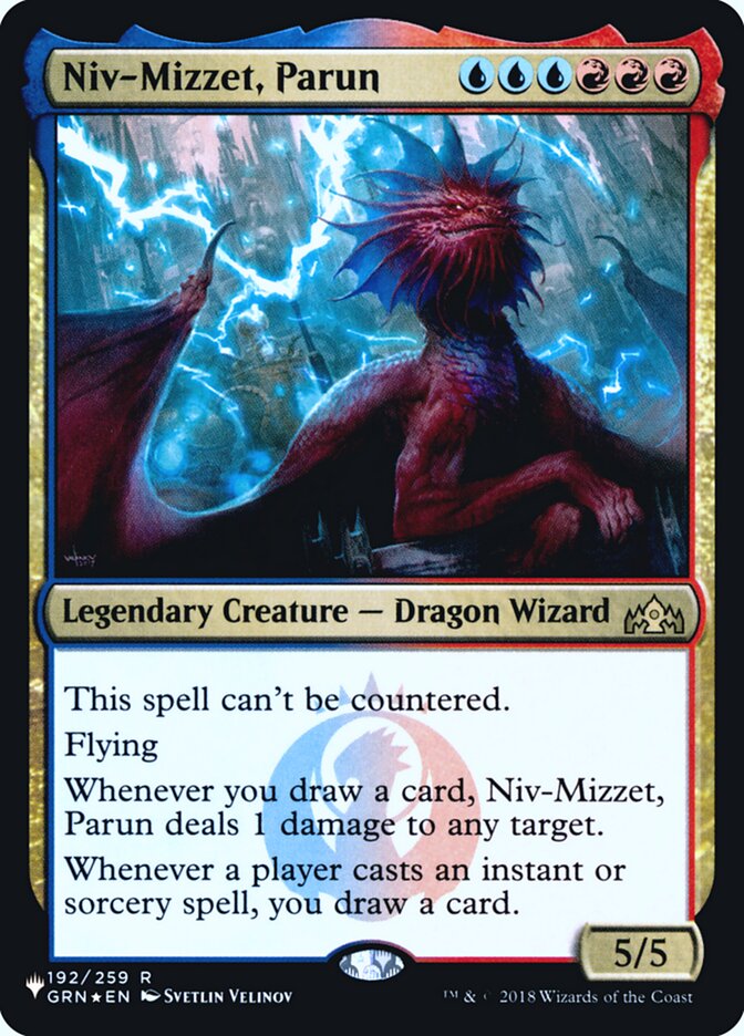 Niv-Mizzet, Parun [Secret Lair: Heads I Win, Tails You Lose] | Dumpster Cat Games