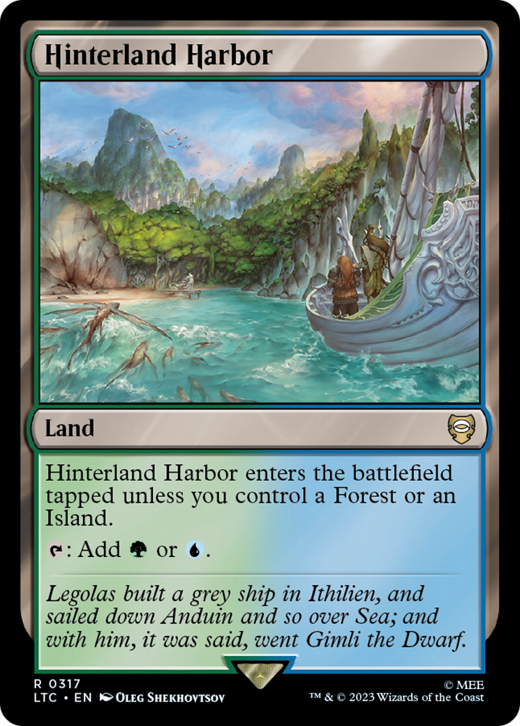 Hinterland Harbor [The Lord of the Rings: Tales of Middle-Earth Commander] | Dumpster Cat Games