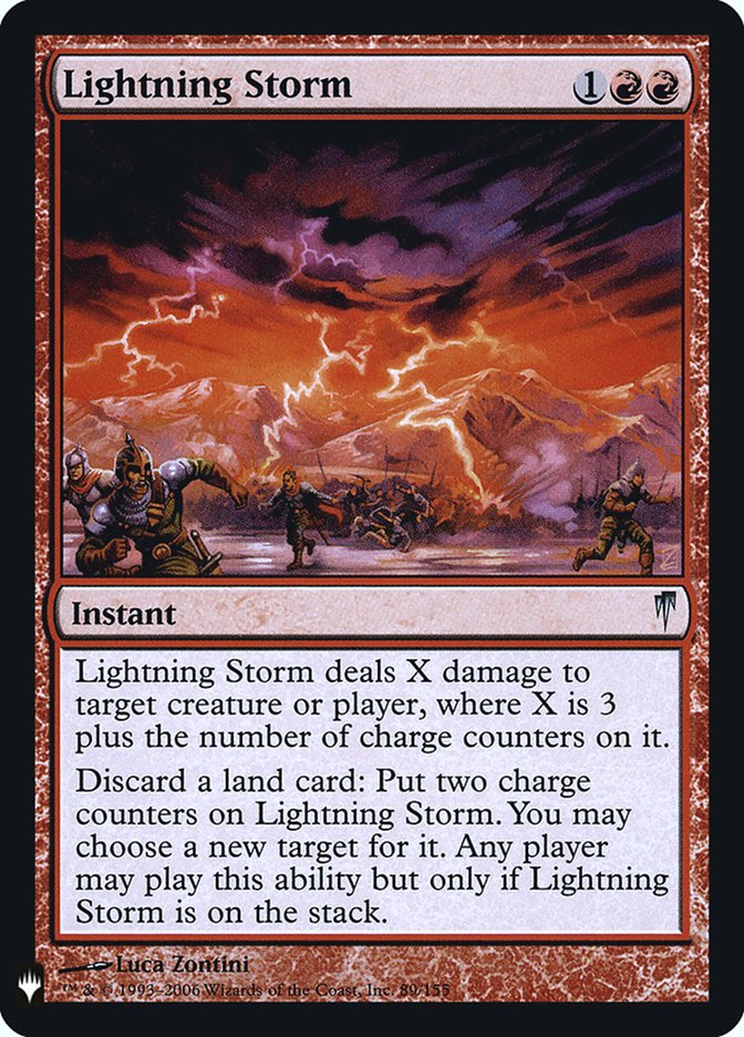 Lightning Storm [Mystery Booster] | Dumpster Cat Games