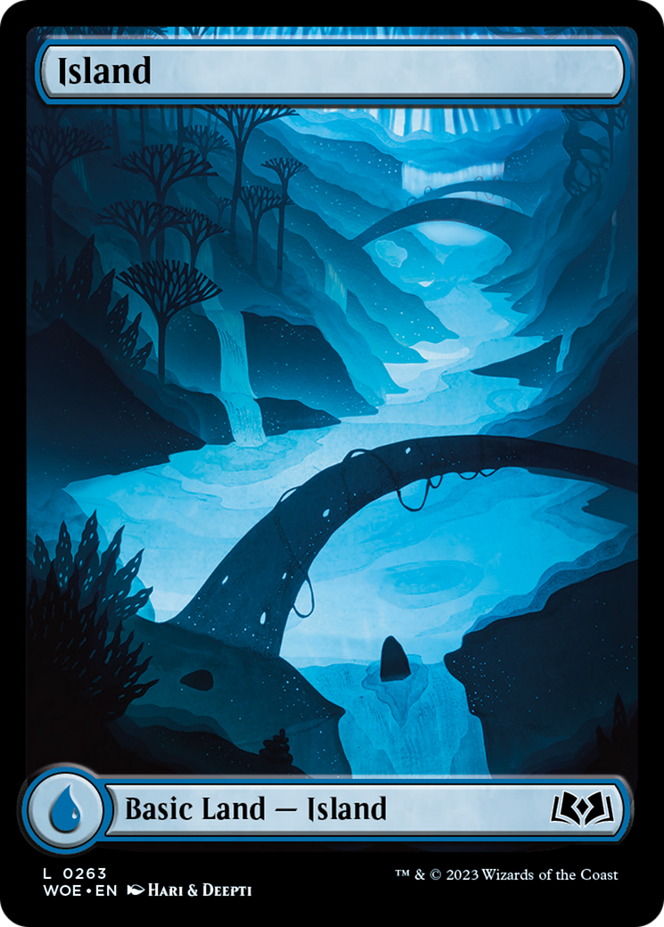 Island (263) (Full-Art) [Wilds of Eldraine] | Dumpster Cat Games