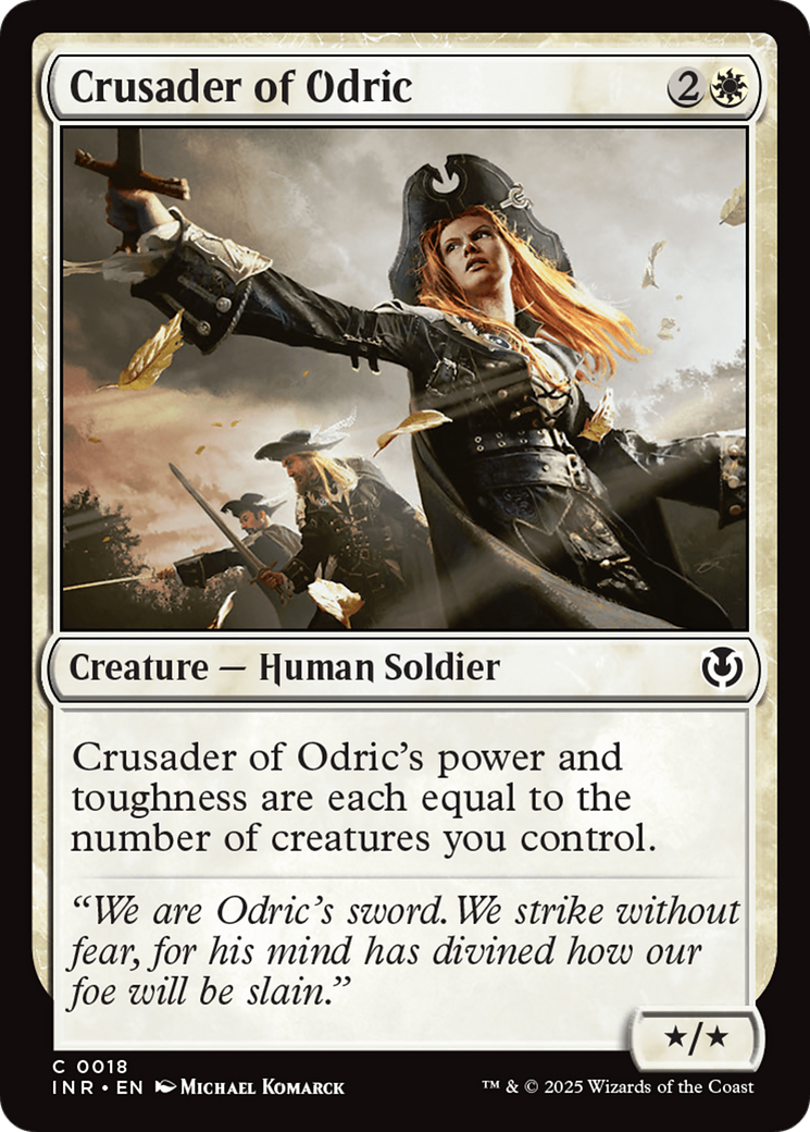 Crusader of Odric [Innistrad Remastered] | Dumpster Cat Games
