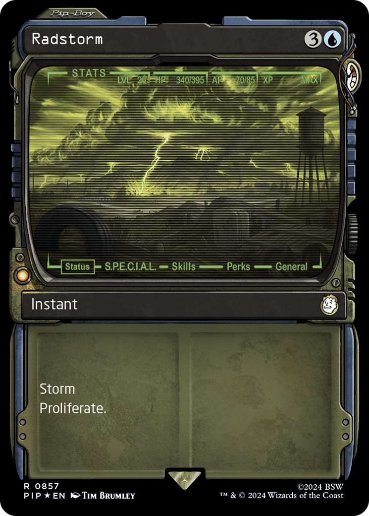 Radstorm (Showcase) (Surge Foil) [Fallout] | Dumpster Cat Games