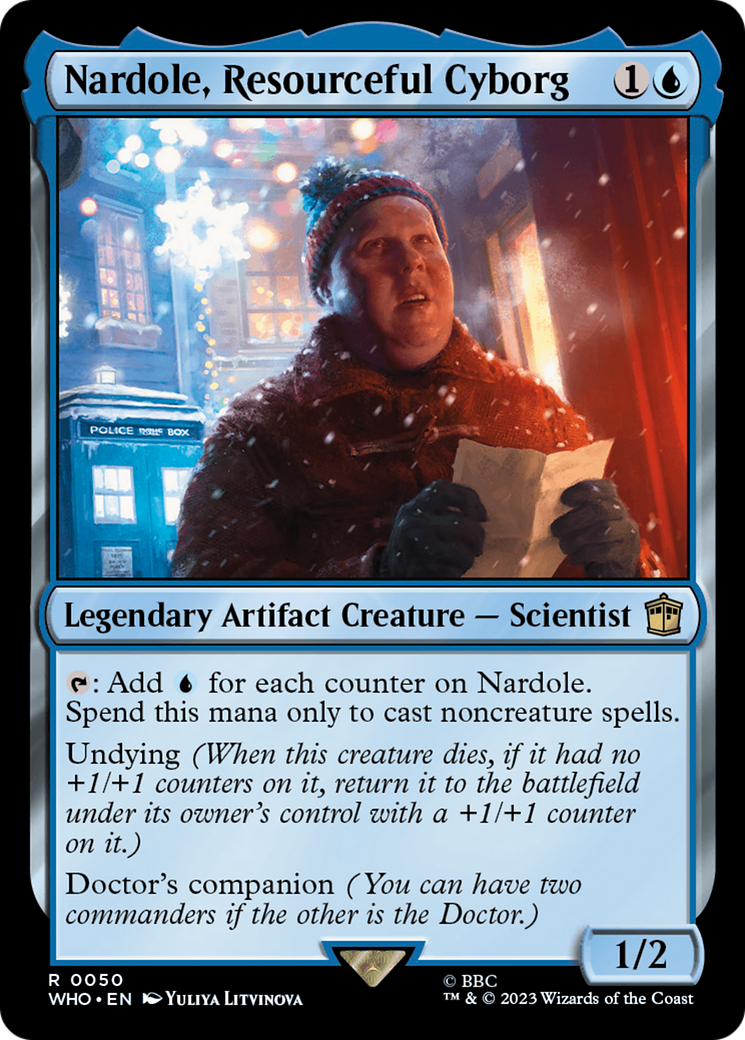 Nardole, Resourceful Cyborg [Doctor Who] | Dumpster Cat Games
