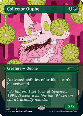 Collector Ouphe (Borderless) [Secret Lair Drop Series] | Dumpster Cat Games