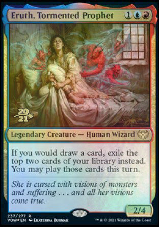 Eruth, Tormented Prophet [Innistrad: Crimson Vow Prerelease Promos] | Dumpster Cat Games