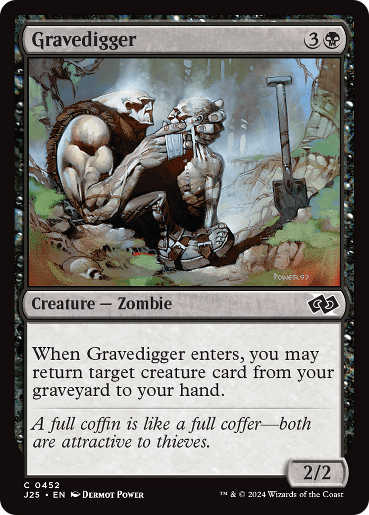 Gravedigger [Foundations Jumpstart] | Dumpster Cat Games