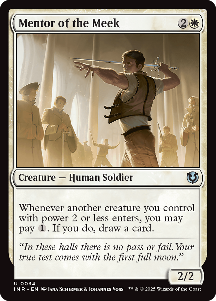 Mentor of the Meek [Innistrad Remastered] | Dumpster Cat Games