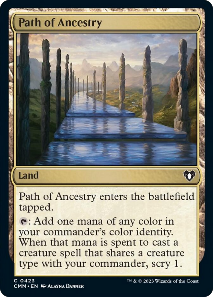 Path of Ancestry [Commander Masters] | Dumpster Cat Games