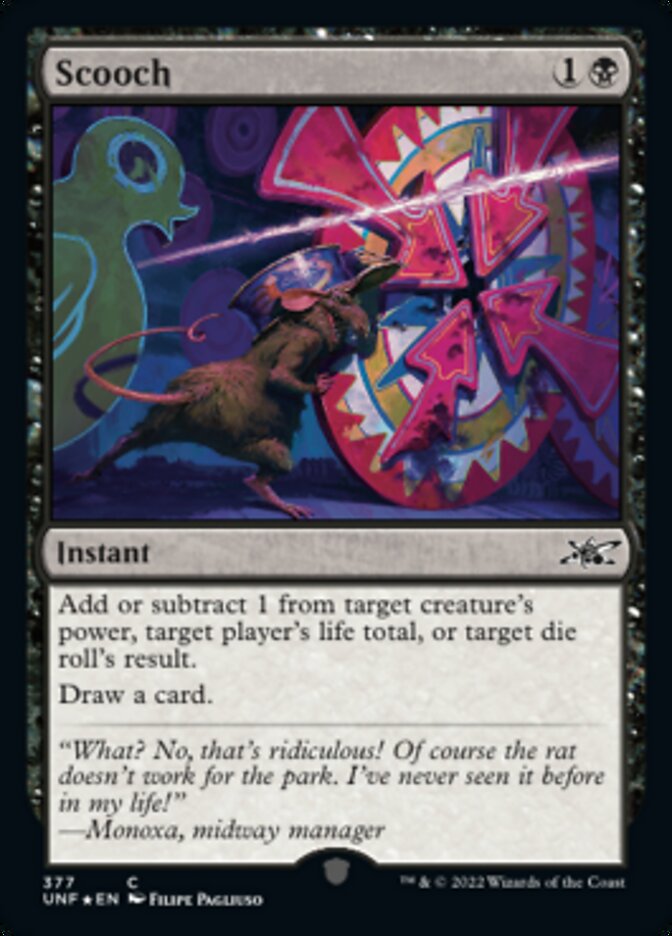 Scooch (Galaxy Foil) [Unfinity] | Dumpster Cat Games