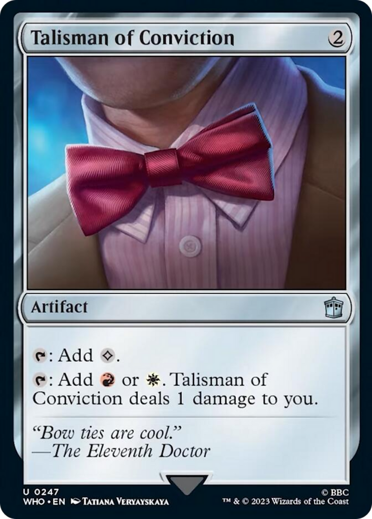 Talisman of Conviction [Doctor Who] | Dumpster Cat Games