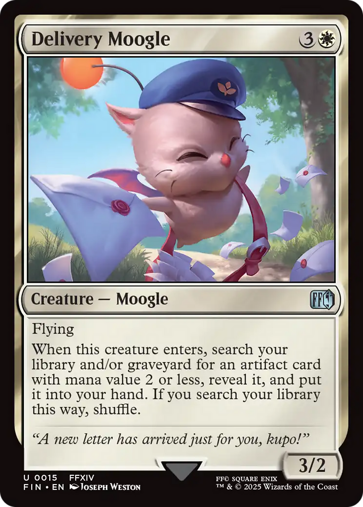 Delivery Moogle [FINAL FANTASY] | Dumpster Cat Games