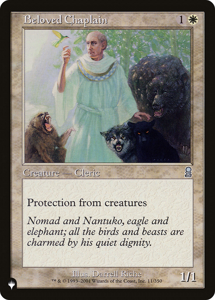 Beloved Chaplain [The List] | Dumpster Cat Games