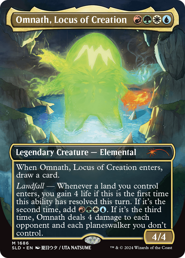 Omnath, Locus of Creation [Secret Lair Drop Series] | Dumpster Cat Games