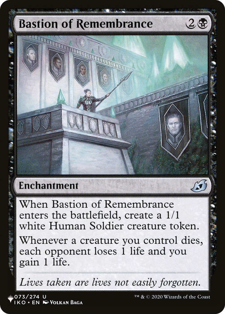 Bastion of Remembrance [The List] | Dumpster Cat Games