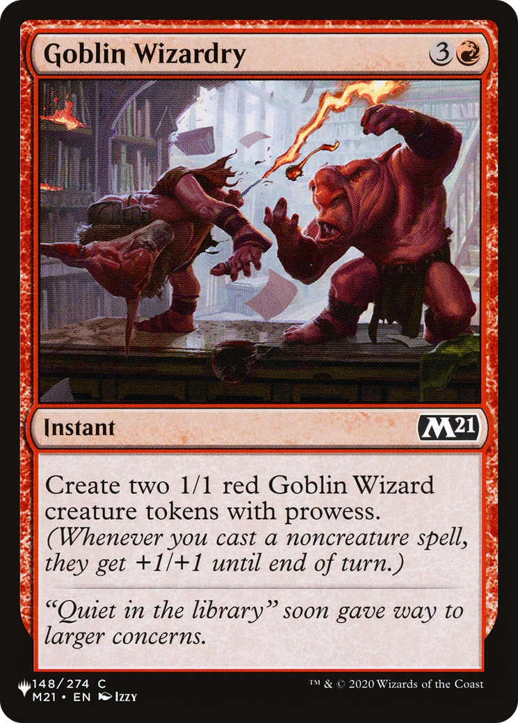 Goblin Wizardry [The List] | Dumpster Cat Games