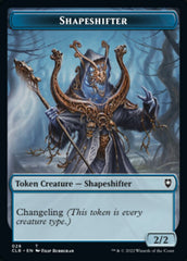 Shapeshifter (024) // Shapeshifter (028) Double-Sided Token [Commander Legends: Battle for Baldur's Gate Tokens] | Dumpster Cat Games