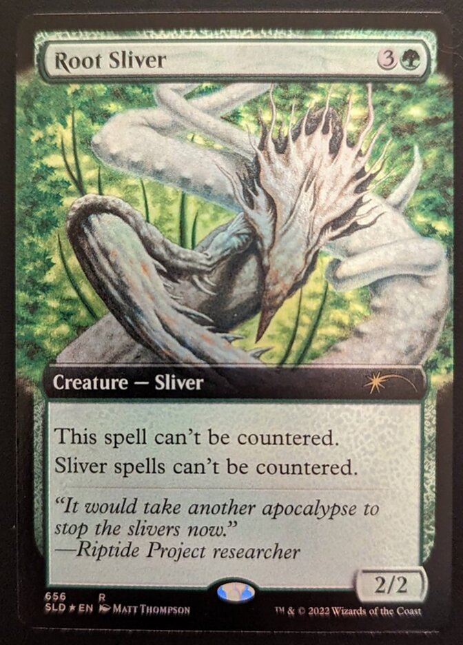 Root Sliver (Extended Art) [Secret Lair Drop Promos] | Dumpster Cat Games