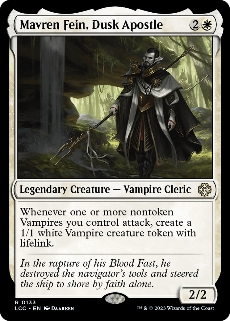 Mavren Fein, Dusk Apostle [The Lost Caverns of Ixalan Commander] | Dumpster Cat Games