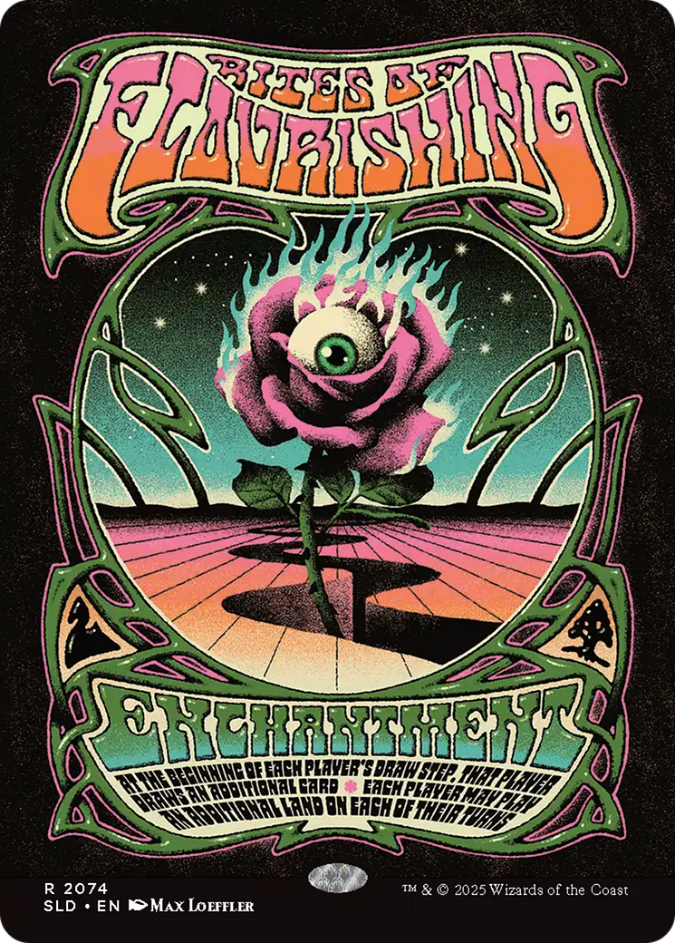 Rites of Flourishing (2074) (Rainbow Foil) [Secret Lair Drop Series] | Dumpster Cat Games