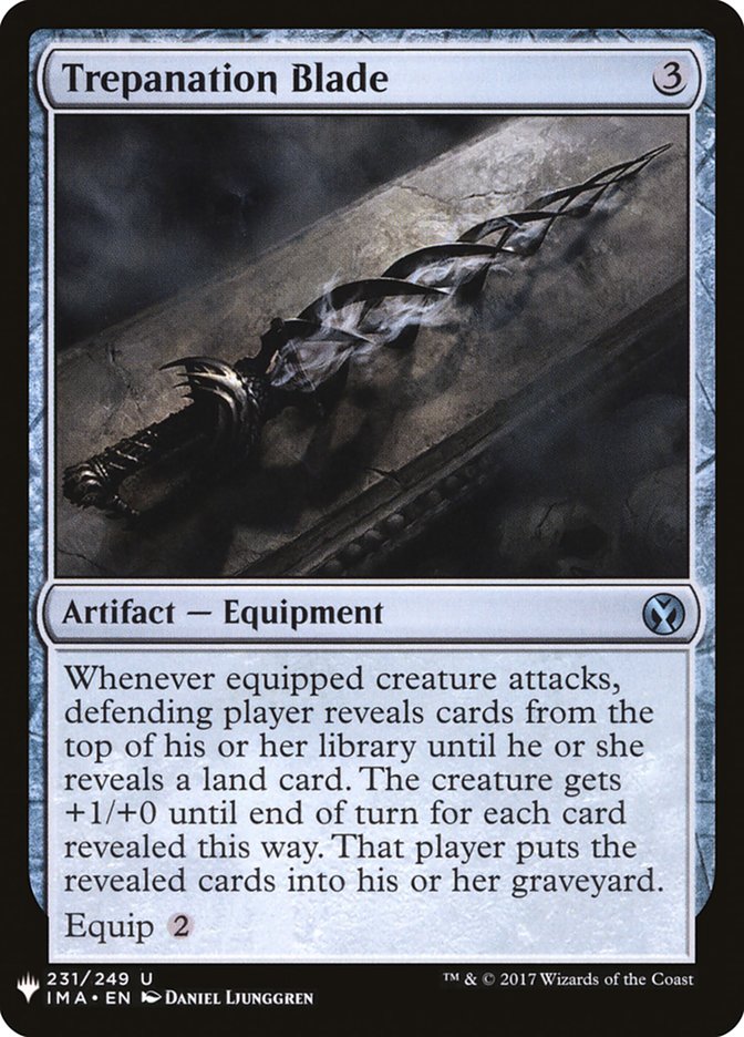 Trepanation Blade [Mystery Booster] | Dumpster Cat Games