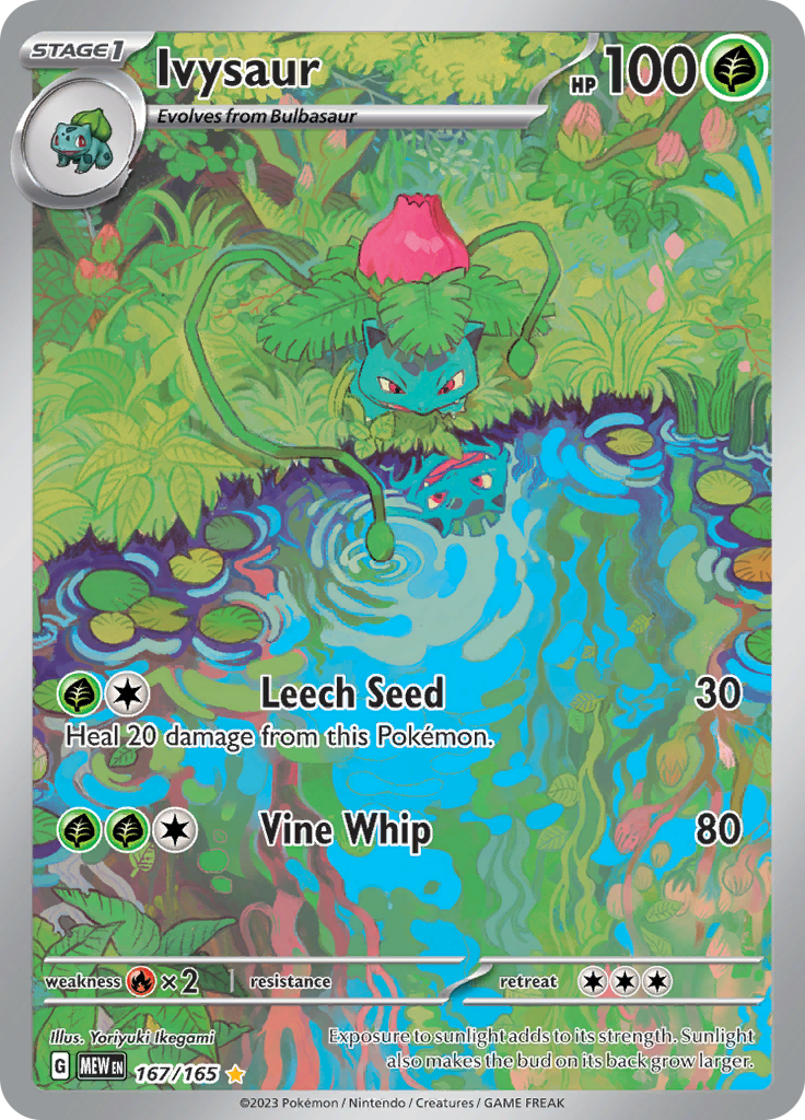 Ivysaur (167/165) [Scarlet & Violet 151] | Dumpster Cat Games
