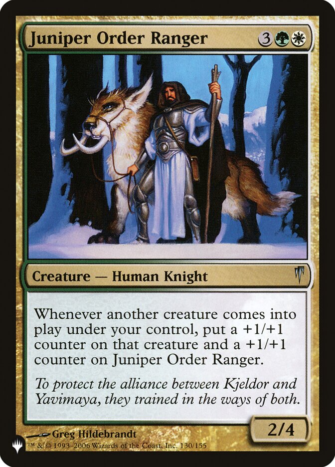 Juniper Order Ranger [The List] | Dumpster Cat Games