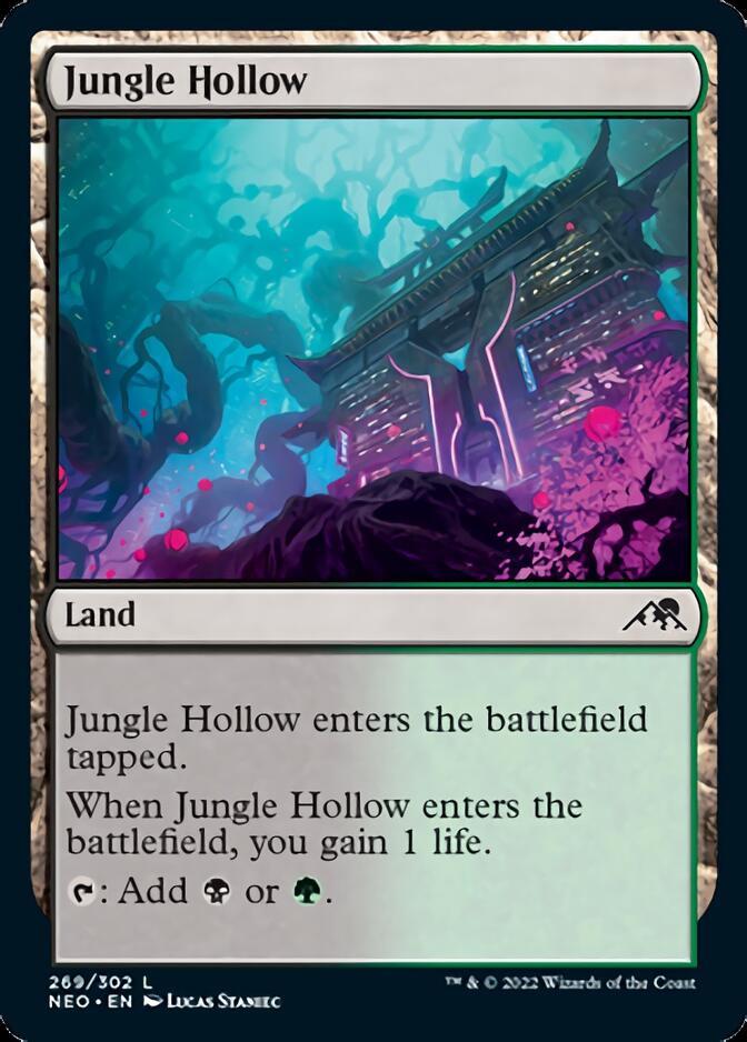 Jungle Hollow [Kamigawa: Neon Dynasty] | Dumpster Cat Games