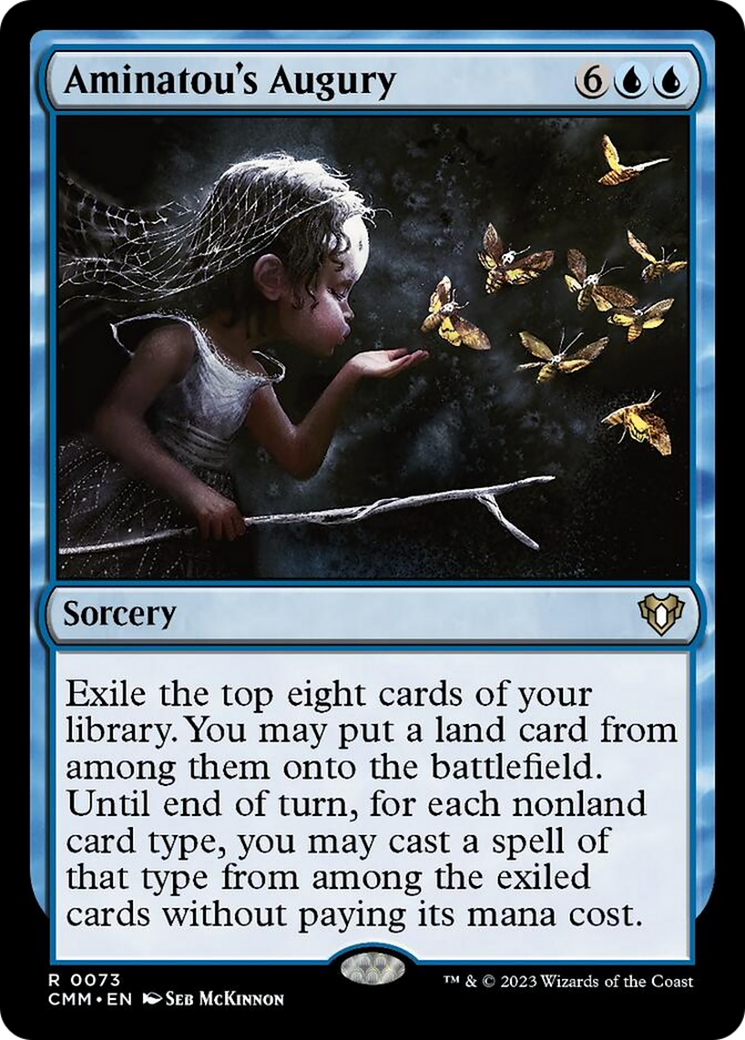 Aminatou's Augury [Commander Masters] | Dumpster Cat Games