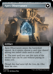 Eye of Ojer Taq // Apex Observatory (Extended Art) [The Lost Caverns of Ixalan Commander] | Dumpster Cat Games