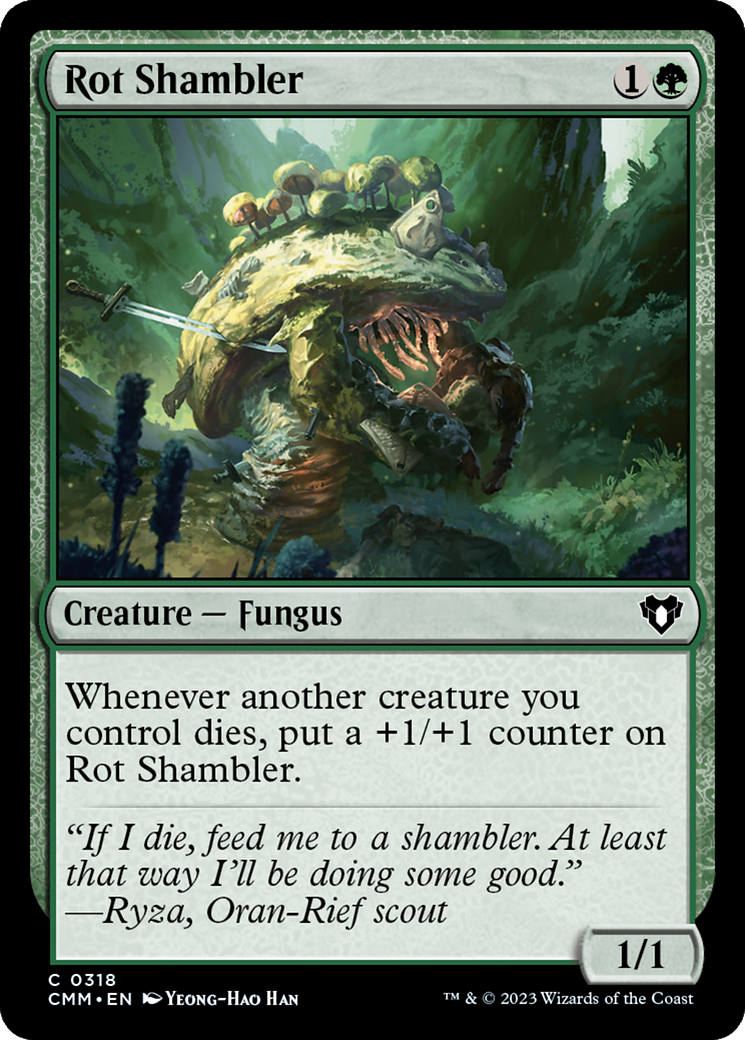 Rot Shambler [Commander Masters] | Dumpster Cat Games