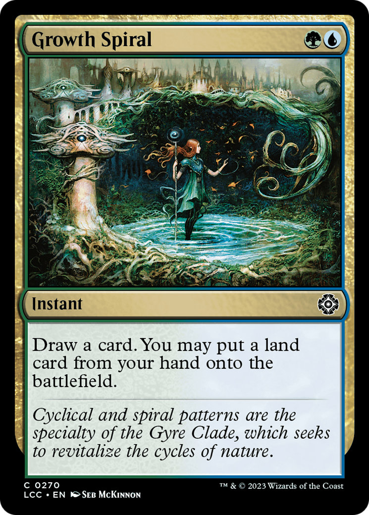 Growth Spiral [The Lost Caverns of Ixalan Commander] | Dumpster Cat Games