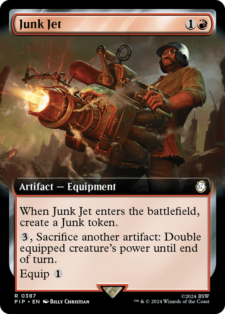 Junk Jet (Extended Art) [Fallout] | Dumpster Cat Games