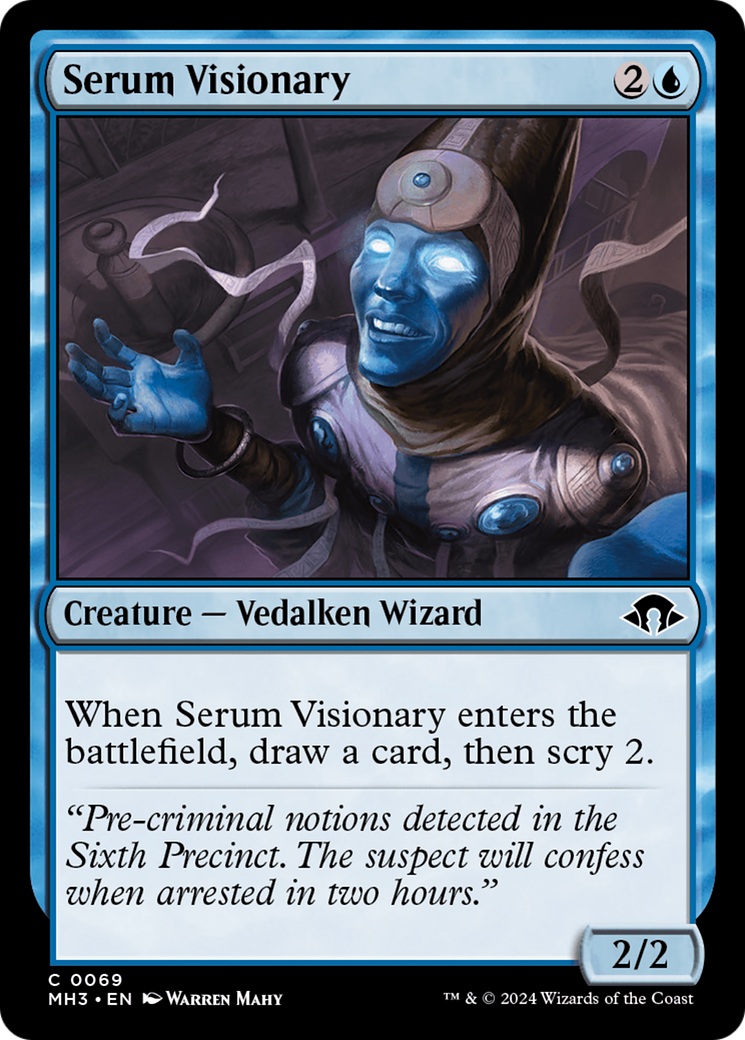 Serum Visionary [Modern Horizons 3] | Dumpster Cat Games
