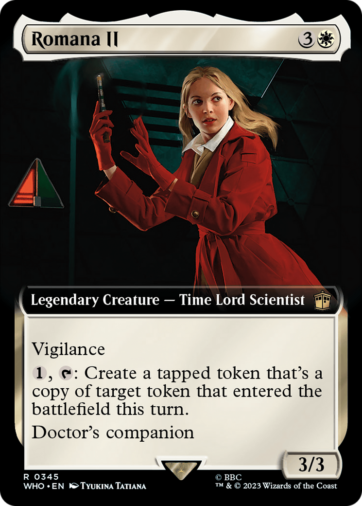 Romana II (Extended Art) [Doctor Who] | Dumpster Cat Games