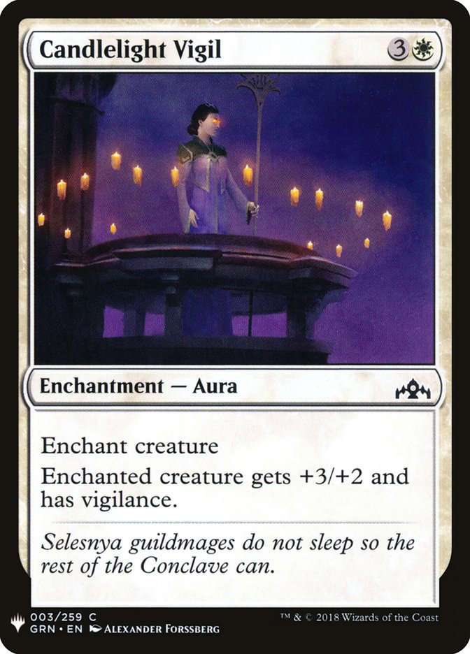 Candlelight Vigil [Mystery Booster] | Dumpster Cat Games
