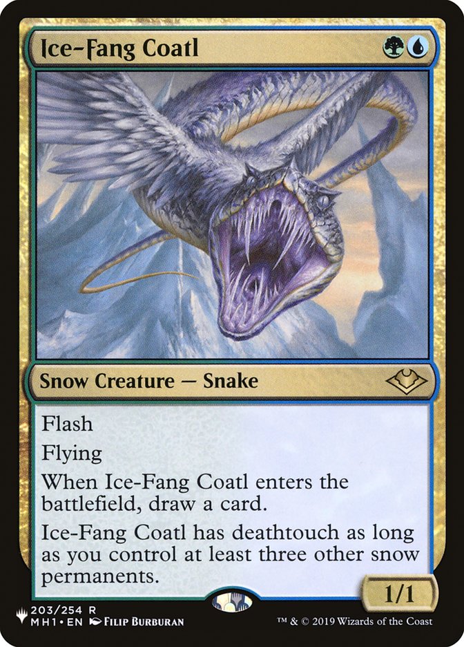 Ice-Fang Coatl [The List] | Dumpster Cat Games