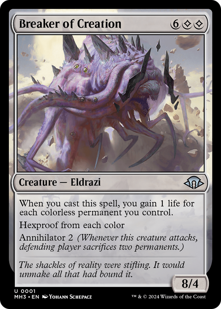 Breaker of Creation [Modern Horizons 3] | Dumpster Cat Games