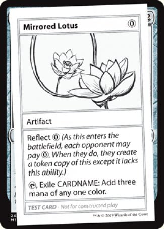 Mirrored Lotus (2021 Edition) [Mystery Booster Playtest Cards] | Dumpster Cat Games
