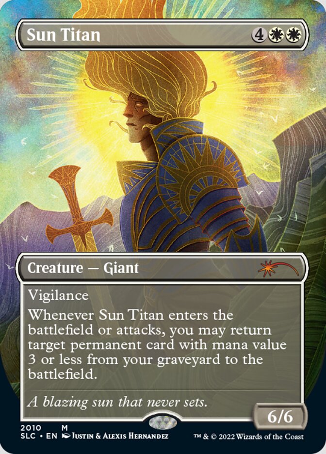 Sun Titan (Borderless) [Secret Lair Countdown Kit] | Dumpster Cat Games